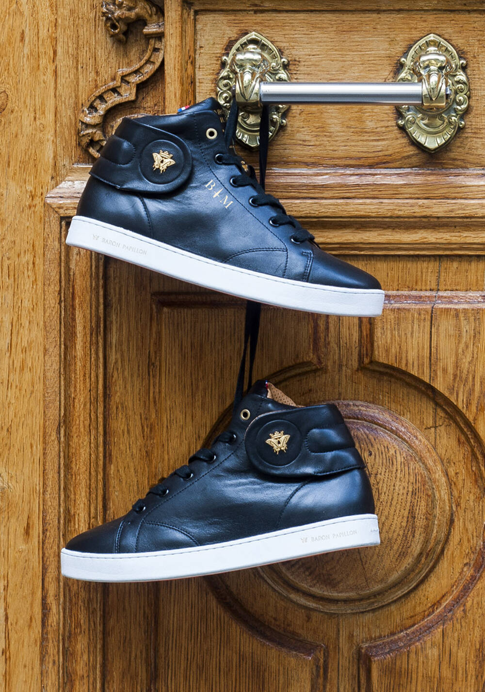 Sneaker Baron Papillon Mid Royal noir