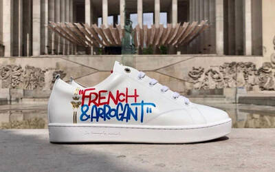 Sneaker Baron Papillon Låg French & Arrogant - underifrån