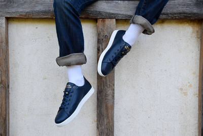 Sneaker Baron Papillon Basse navy