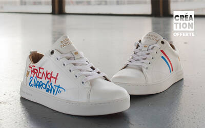Sneaker Baron Papillon Basse French & Arrogant - vue atelier