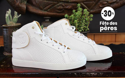 Sneaker Baron Papillon Mid Perforée Made in France