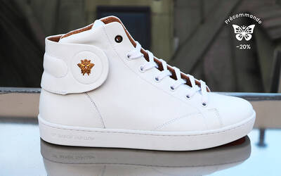 Sneaker Baron Papillon Mid Blanc BM-05-01