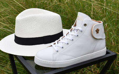 Sneaker Baron Papillon Mid Blanc BM-05-01