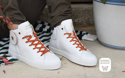 Sneaker Baron Papillon Mid Blanc BM-05-01