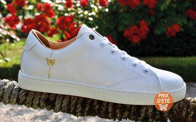 Sneaker Baron Papillon Basse blanche