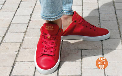 Baron Papillon Mule Rouge