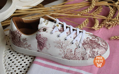 Sneakers Baron Papillon Basse Marie-Antoinette vieux rose