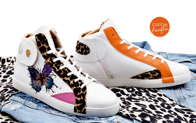 Sneaker Baron Papillon Mid Royale Métamorphose