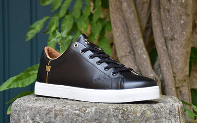 Sneaker Baron Papillon Basse noire