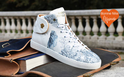 Sneakers Baron Papillon Mid Marie-Antoinette