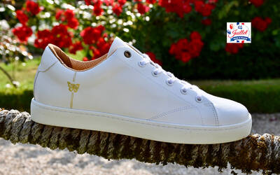 Sneaker Baron Papillon Basse blanche