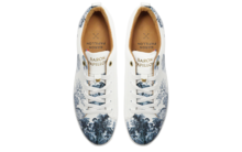 
      Sneaker Baron Papillon low Marie-Antoinette blue 
  