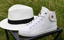 
      Sneaker Baron Papillon Mid Royal Blanc
  