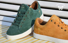 
      Sneaker Baron Papillon Basse velours vert
  