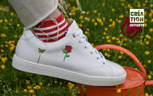 
      Sneaker Baron Papillon Basse Fête des Mères "roses"
  