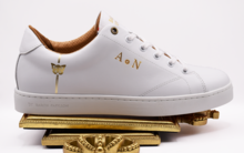 
      Sneaker Baron Papillon Basse White Initials
  