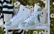 
      Sneaker Barons Papillom Mid Marie-Antoinette verte
  