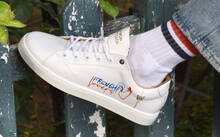 
      Sneaker Baron Papillon Basse Blanche French Lovers
  