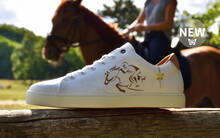 
      Sneaker Baron Papillon Basse Blanche Rider
  
