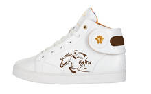 
      Sneaker Baron Papillon Mid blanche Rider
  