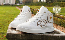 
      Sneaker Baron Papillon Mid blanche Rider
  