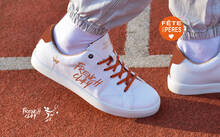 
      Sneaker Baron Papillon Basse blanche French Clay
  