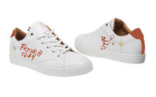 
      Sneaker Baron Papillon Basse blanche French Clay
  