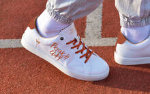 
      Sneaker Baron Papillon Basse blanche French Clay
  
