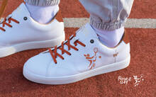 
      Sneaker Baron Papillon Basse blanche French Clay
  