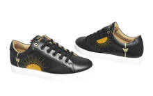 
      Sneaker Baron Papillon Basse Noire Mille feux
  