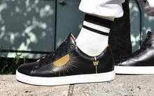 
      Sneaker Baron Papillon Basse Noire Mille feux
  