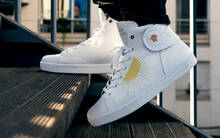 
      Sneaker Baron Papillon Mid Blanche Mille feux
  