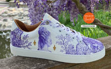 
      Sneaker Barons Papillom basse Marie-Antoinette Amethyste Fleur de Lys
  