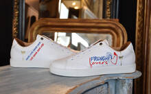
      Sneaker Baron Papillon Basse Blanche French Lovers
  