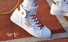 
      Sneaker Baron Papillon Mid blanche French Clay
  