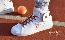 
      Sneaker Baron Papillon Mid blanche French Clay
  