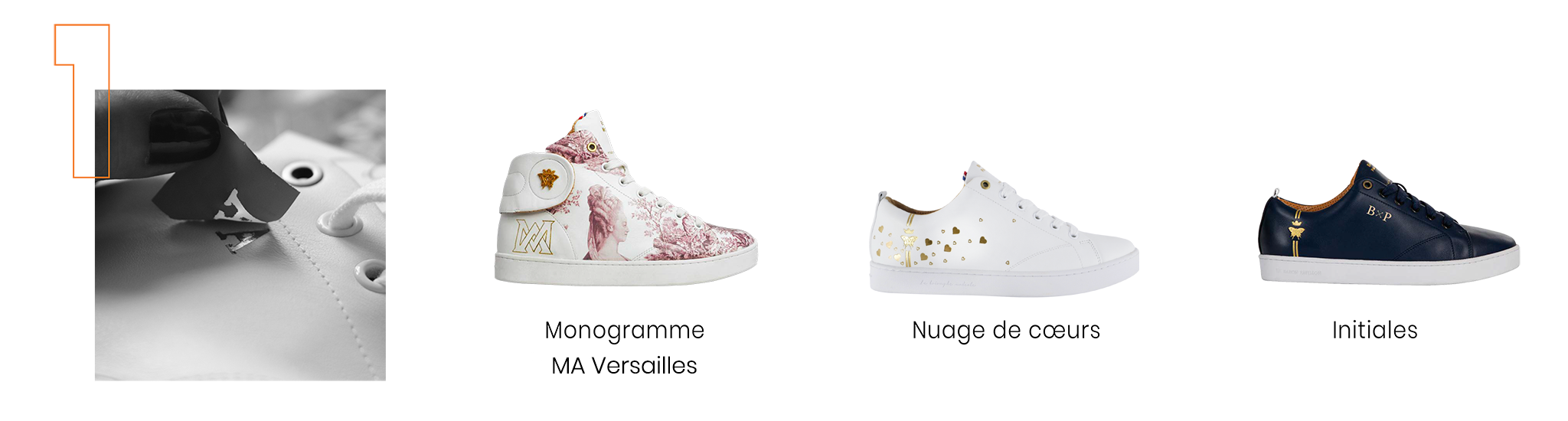 Techniques de personnalisation Creative Parisian Luxury Sneakers Made in France Baron Papillon Sneakers Made in France