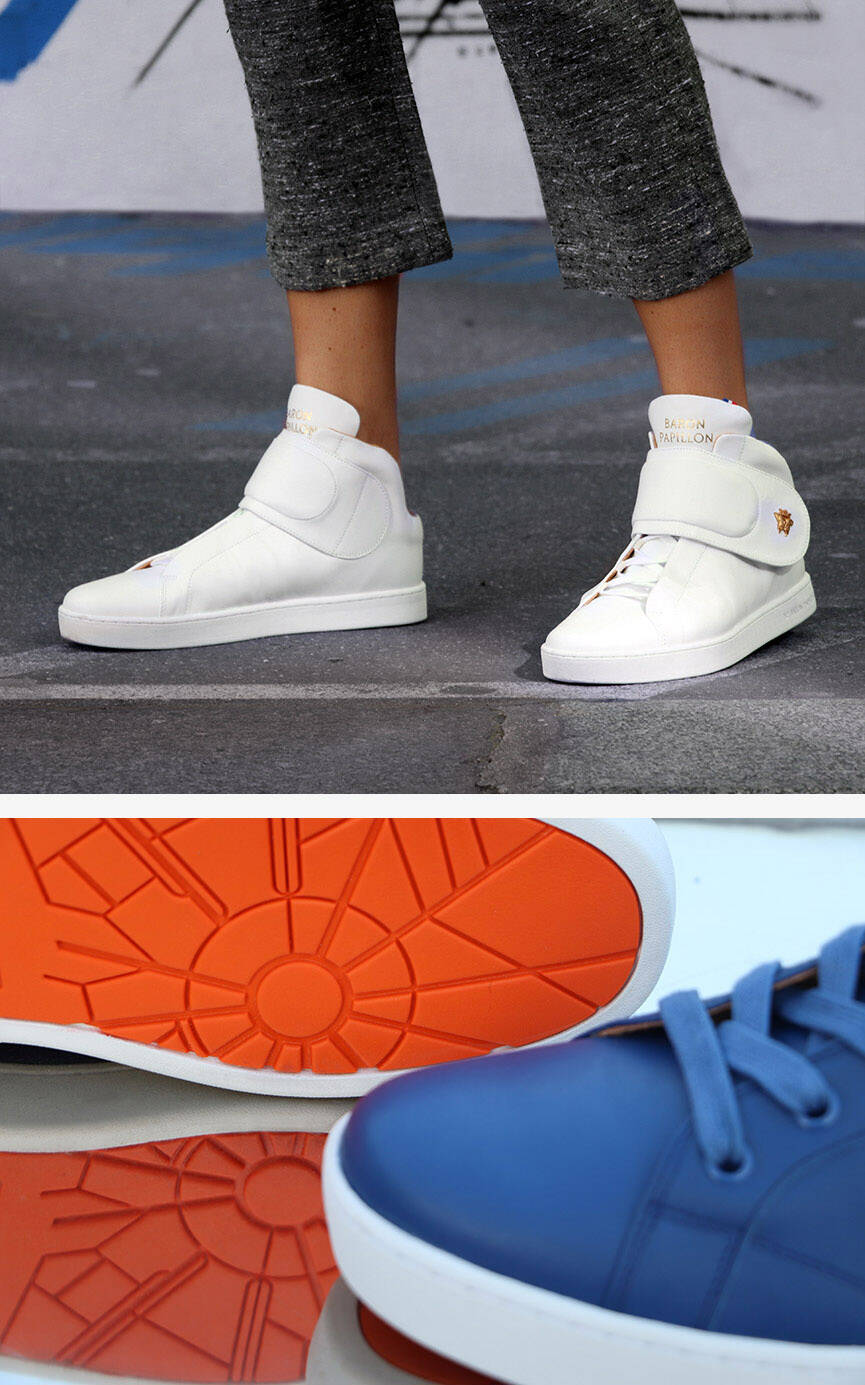 sneaker chic and freedom so Frenchy
