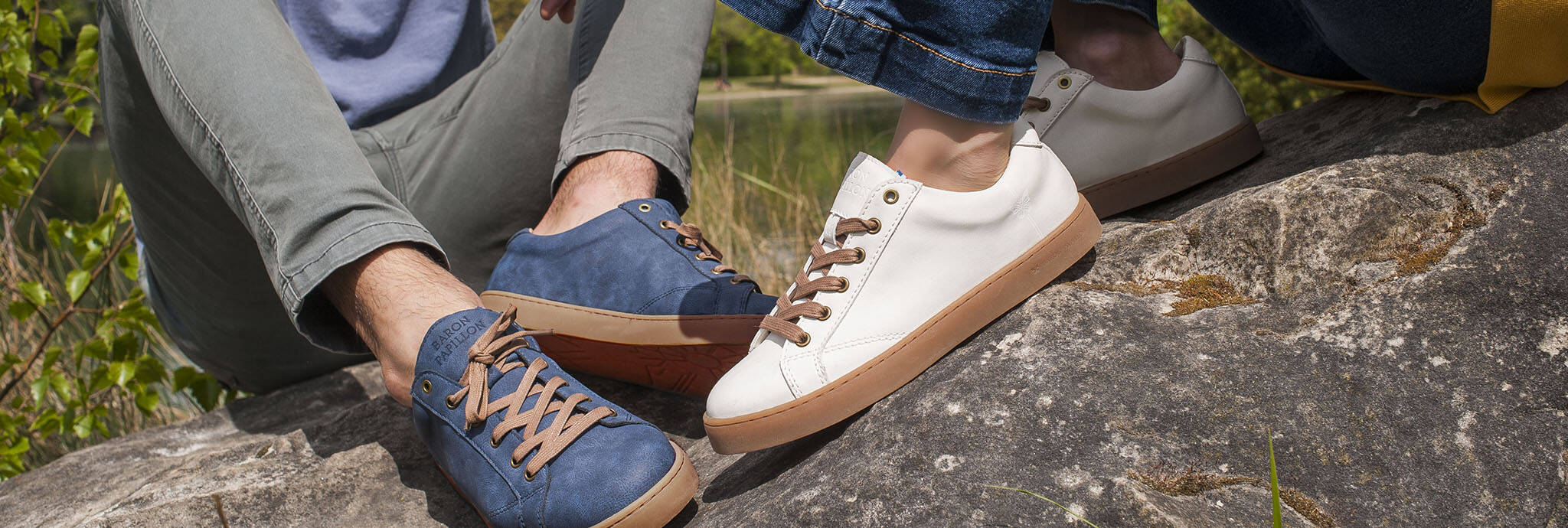 A timeless style Sneaker Baron Papillon Basse Vegan Atacama