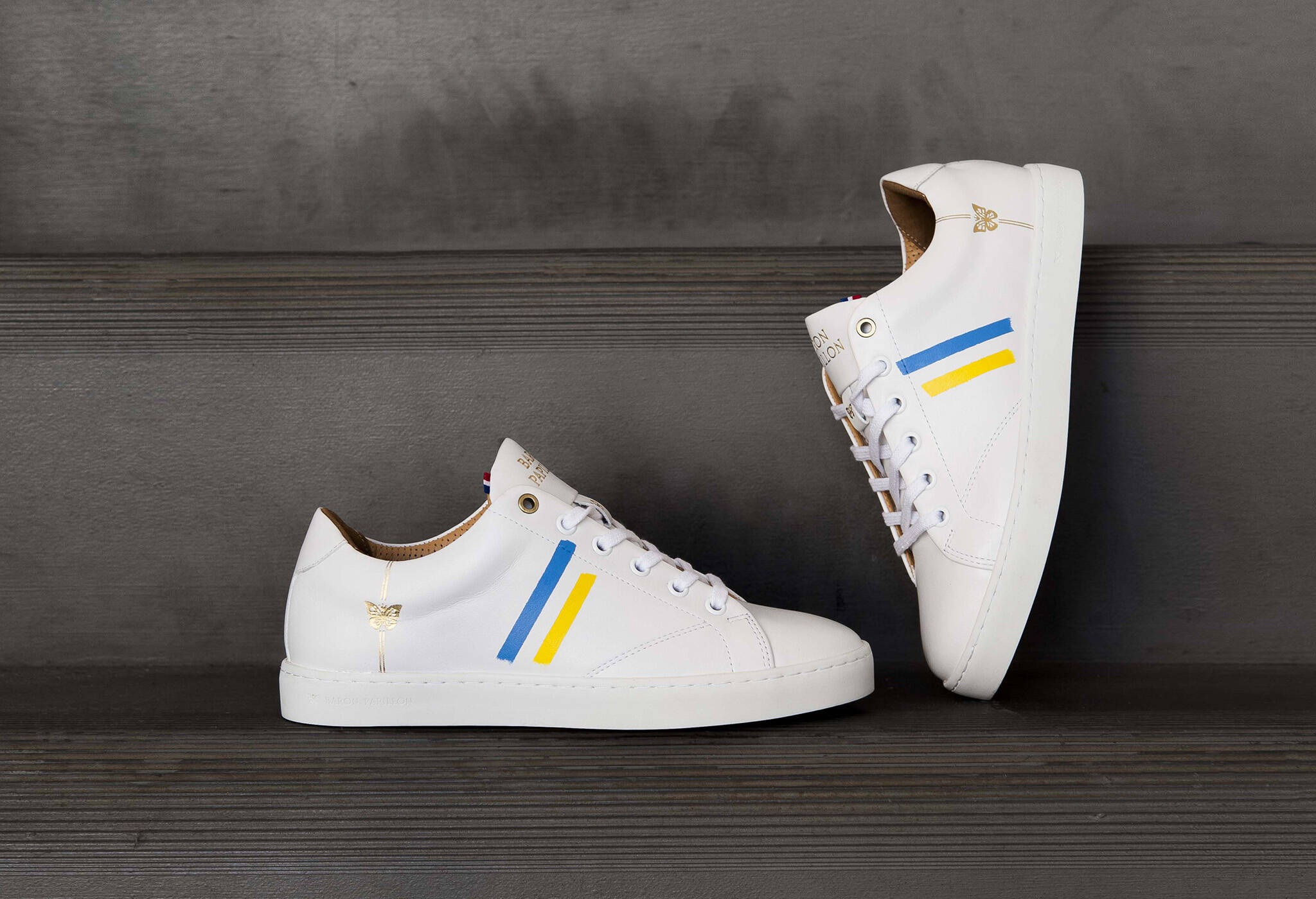 sneakers Basse Bleu/Jaune Ukraine