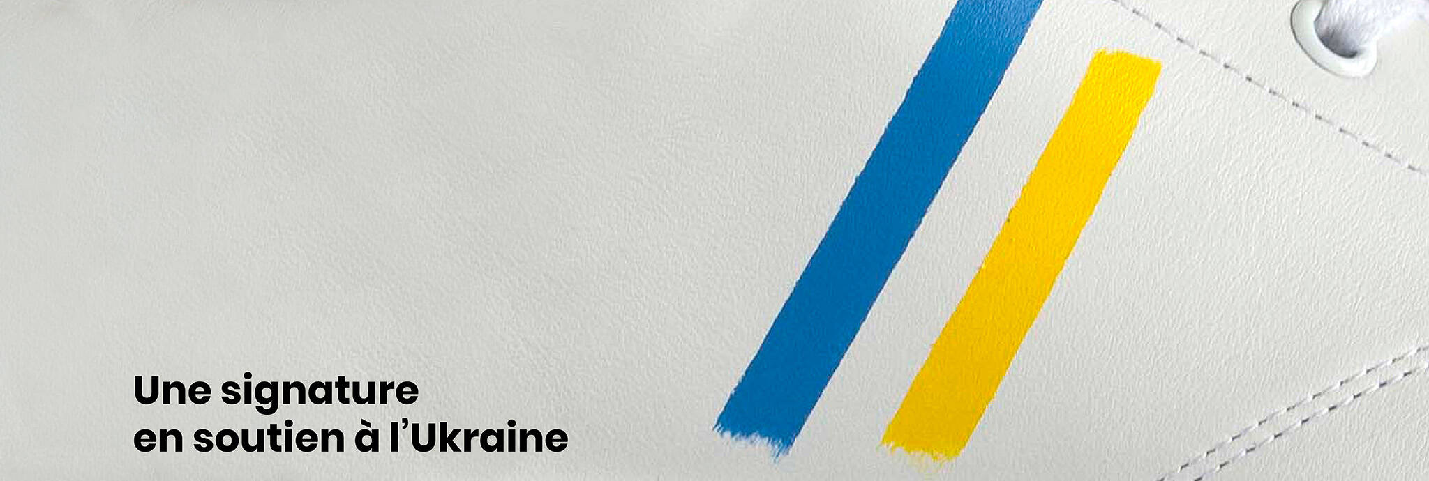 Une signature en soutien à l'Ukraine