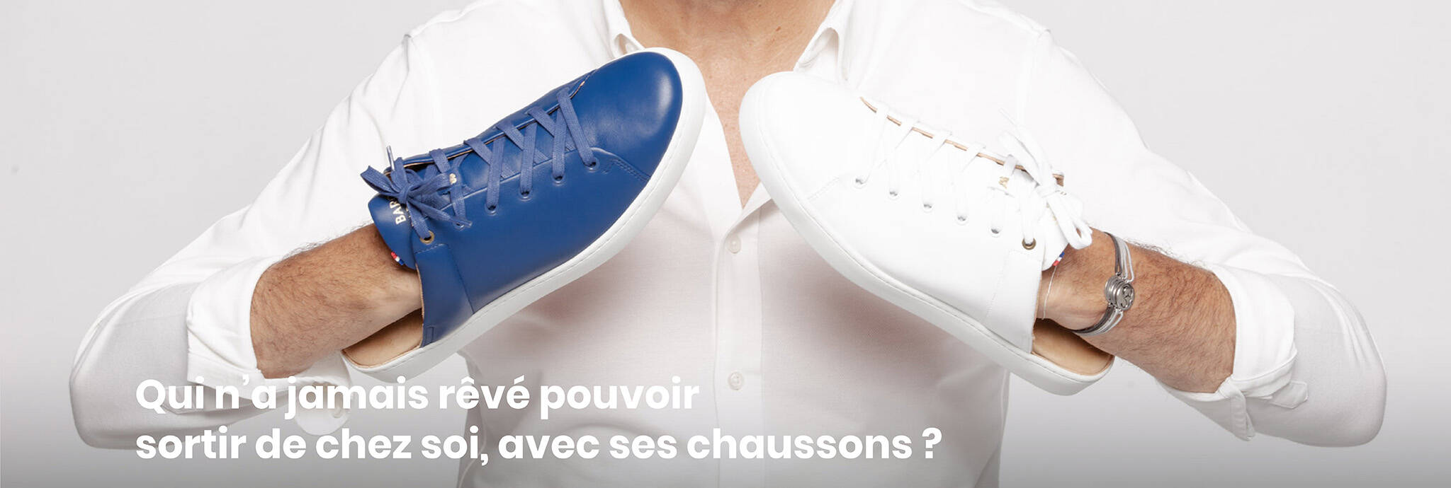 Qui n'a jamais rêvé pouvoir sortir de chez soi, avec ses chaussons?