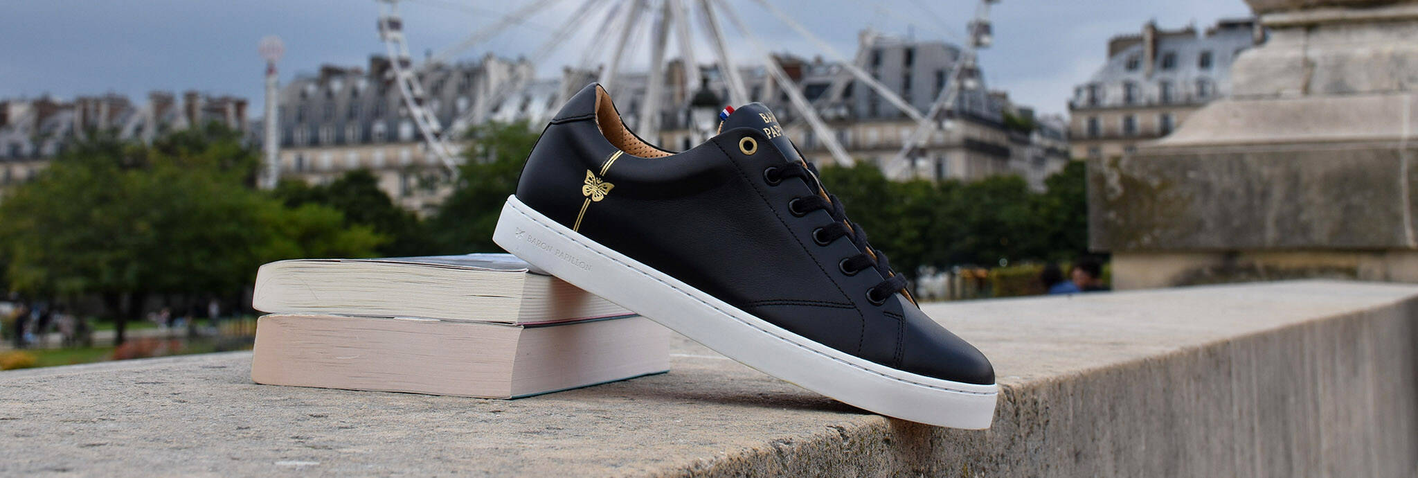 Notre sneakers classique atypique noire