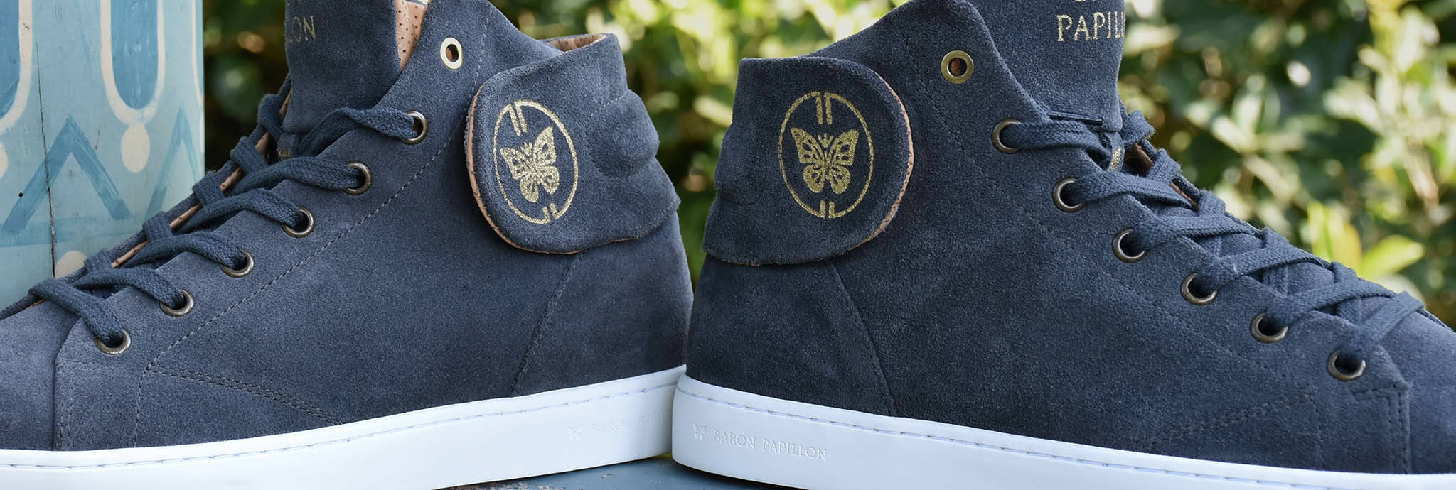 La Mid velours gris