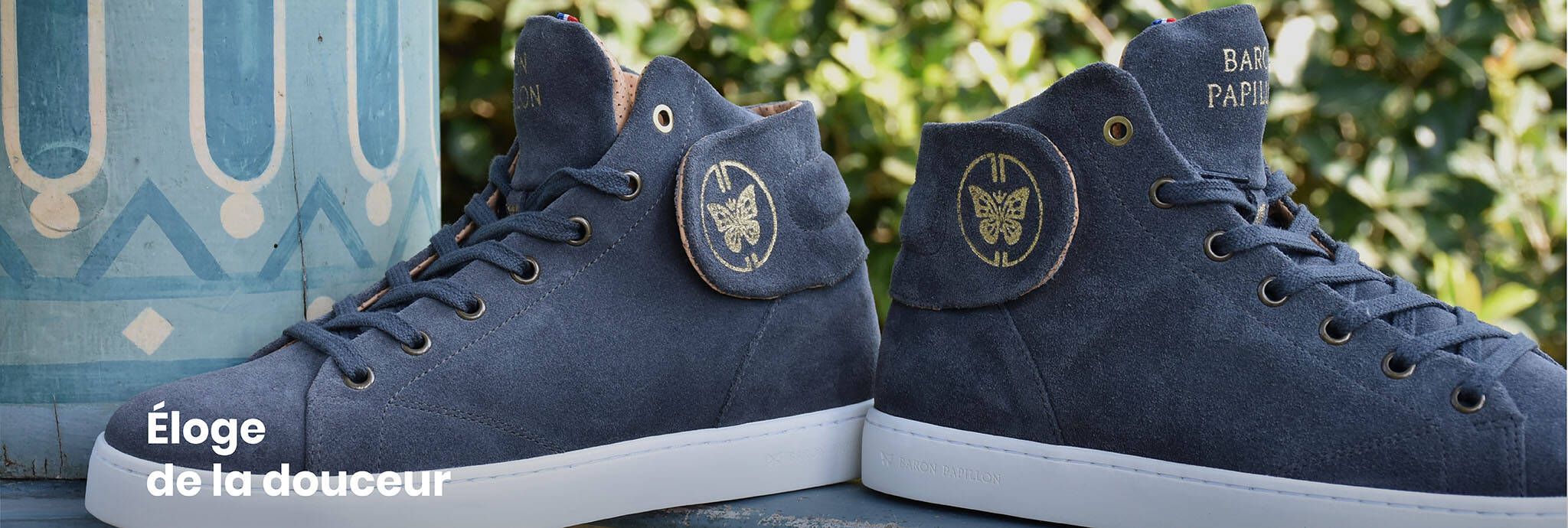 La Mid velours gris