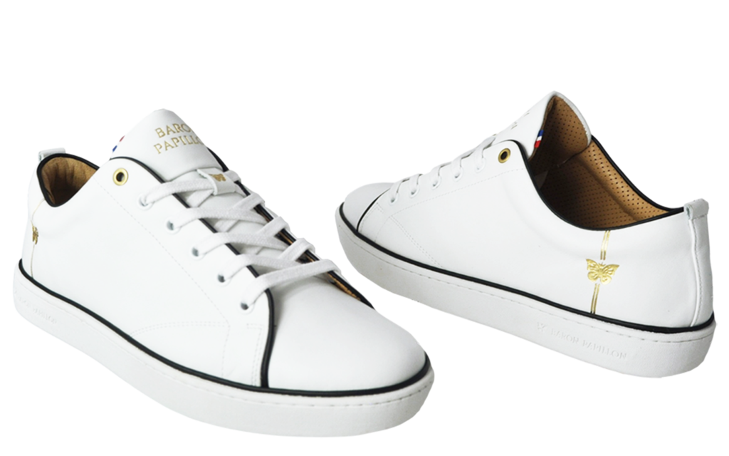 Shoes Sneaker Baron Papillon Low Piping black | Baron Papillon