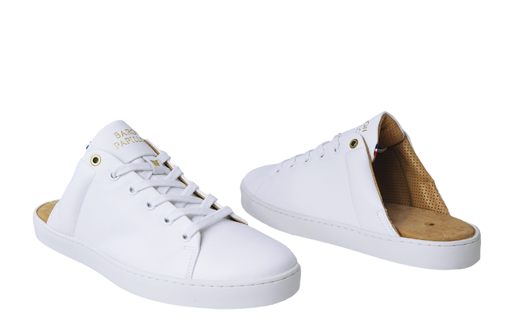 
      Sneaker Mule Baron Papillon Blanc
  