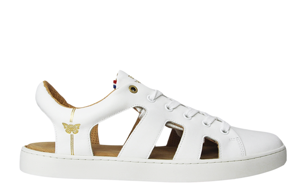 
      Sneaker d'été Baron Papillon Blanc
  