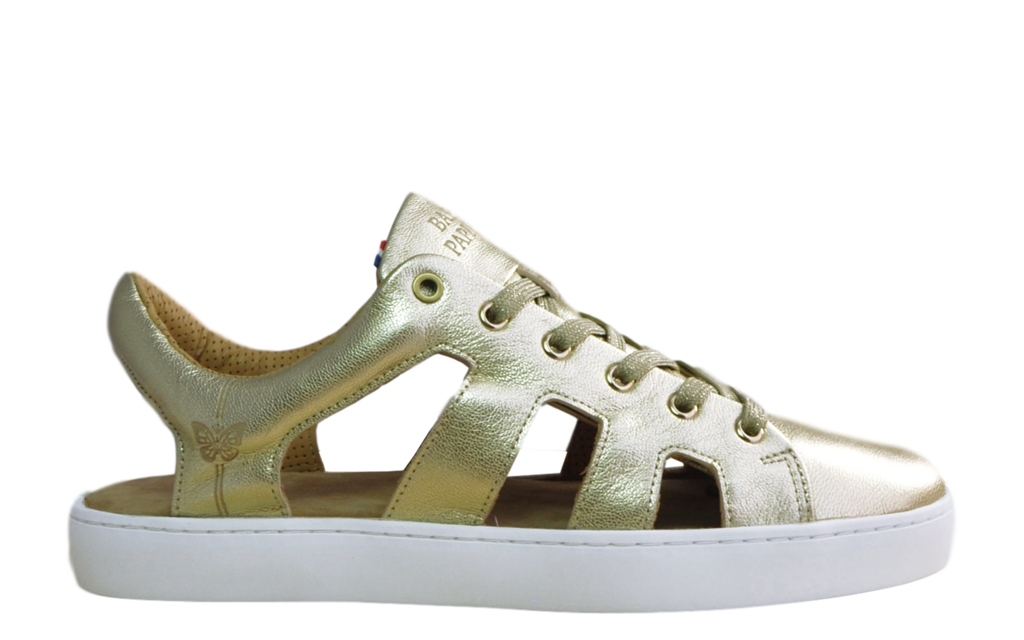 
      Sneaker d'été Baron Papillon Champagne doré
  
