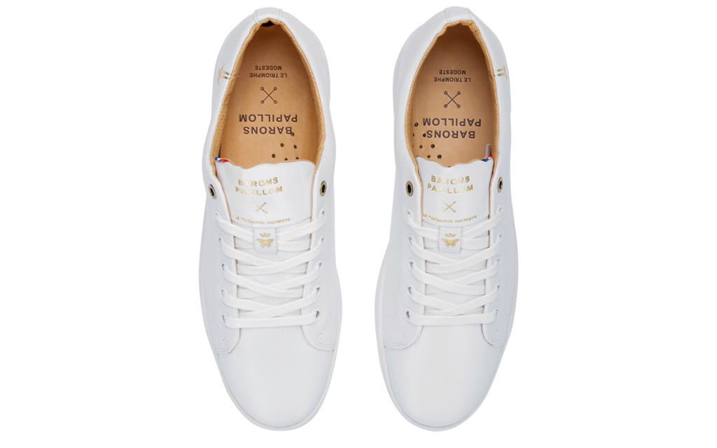 chaussure blanche basse